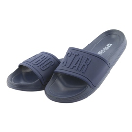Big Star Hausschuhe profiliert 374155 marineblau 3
