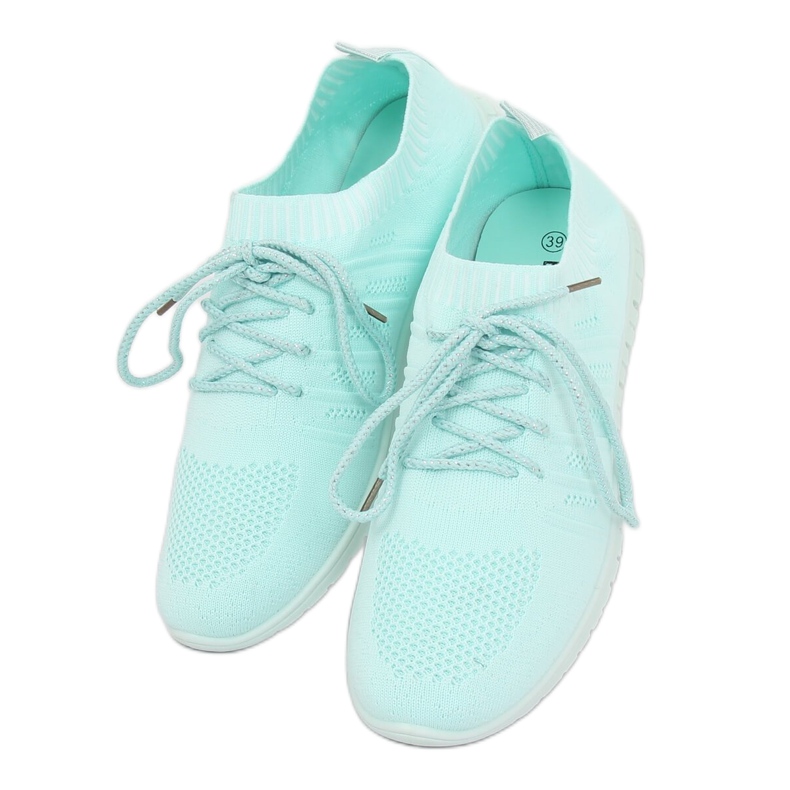 Blaue Sportschuhe B111-10 Mint Green 1