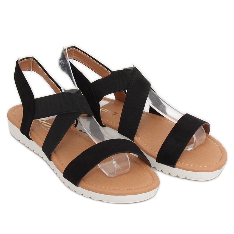 Schwarze Damensandalen X565 Schwarz 1