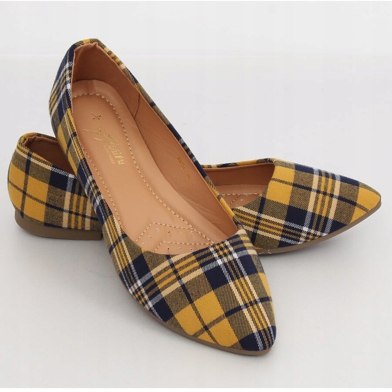 Mehrfarbige Ballerinas HH16 Vellow 1