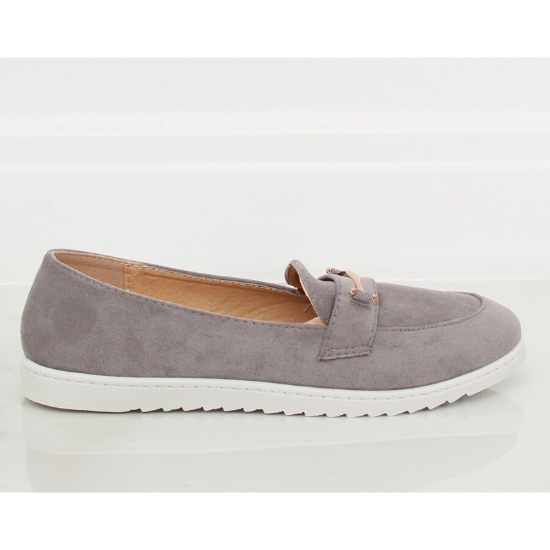 Grau Damen Slipper BJ600-E25 Grau 1