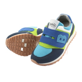 Befado Kinderschuhe bis 23 cm 516X043 blau grün marineblau 4