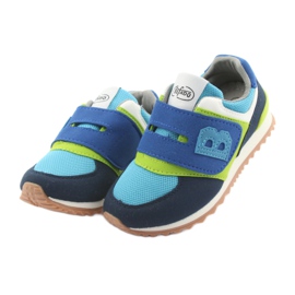 Befado Kinderschuhe bis 23 cm 516X043 blau grün marineblau 3