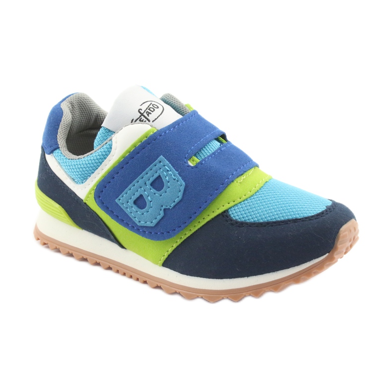 Befado Kinderschuhe bis 23 cm 516X043 blau grün marineblau 1