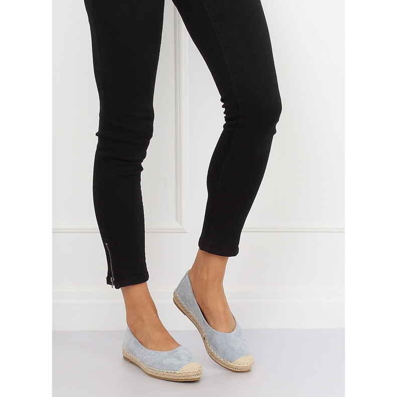 Blaue Ballerina-Espadrilles N-2980 L.BLUE 1