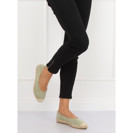 Grüne Ballerina Espadrilles N-2980 L.GRÜN 2