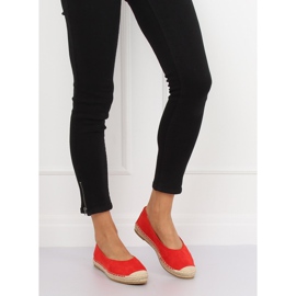 Rote Ballerina-Espadrilles N-2980 Rot 1