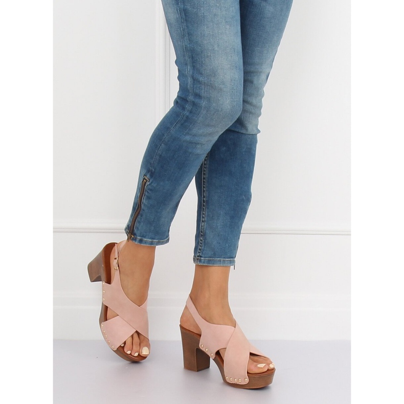 Sandalen ala pink Clogs D-131 Pink rosa 2