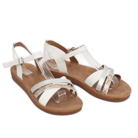 Weiße Sandalen für Damen TS-9 Weiß 1