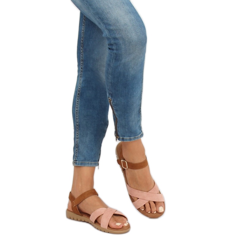 Rosa Damensandalen 999 Pink 2