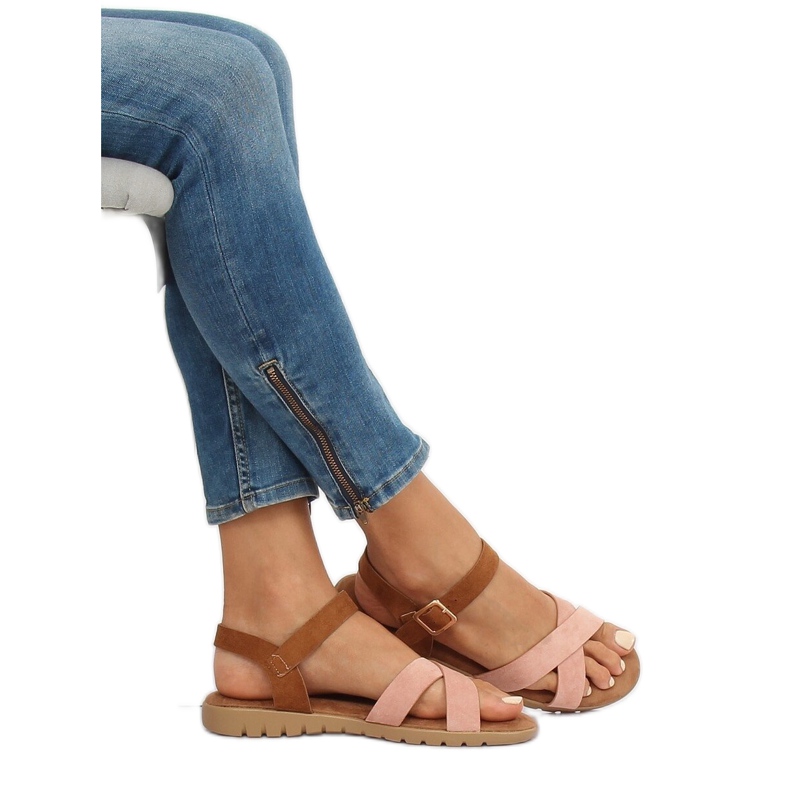 Rosa Damensandalen 999 Pink 1