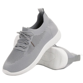 SHELOVET Sportschuhe zum Hineinschlüpfen grau 1