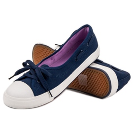 J. Star Stilvolle niedrige Sneakers blau 1