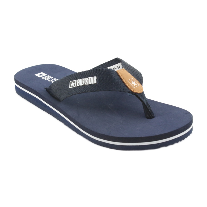 Big Star marineblaue Flip-Flops navy blau 1