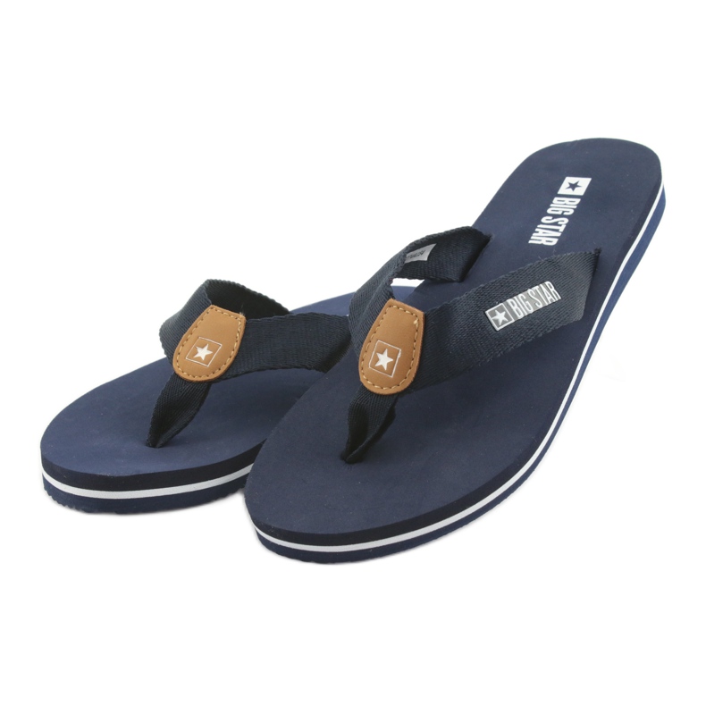 Big Star marineblaue Flip-Flops navy blau 3
