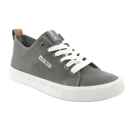 Graue Big Star 174165 graue Herren-Sneaker 1