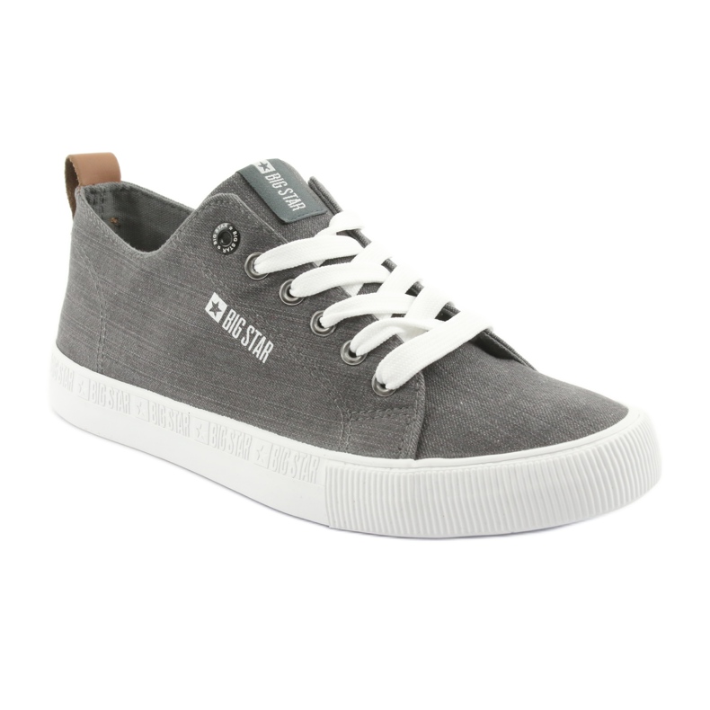 Graue Big Star 174165 graue Herren-Sneaker 1