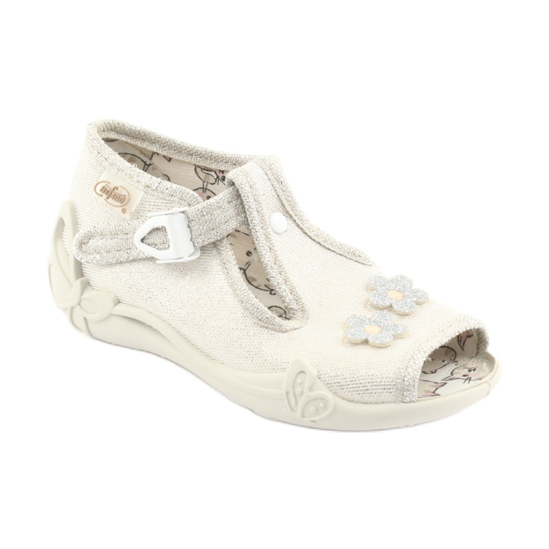 Befado Kinderschuhe 213P110 braun gelb 1