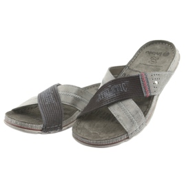 Graue Inblu GG009 graue Herrenhausschuhe schwarz 3