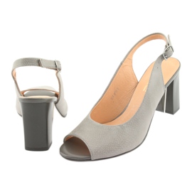 Espinto S274 graue Outdoor-Damensandalen 4