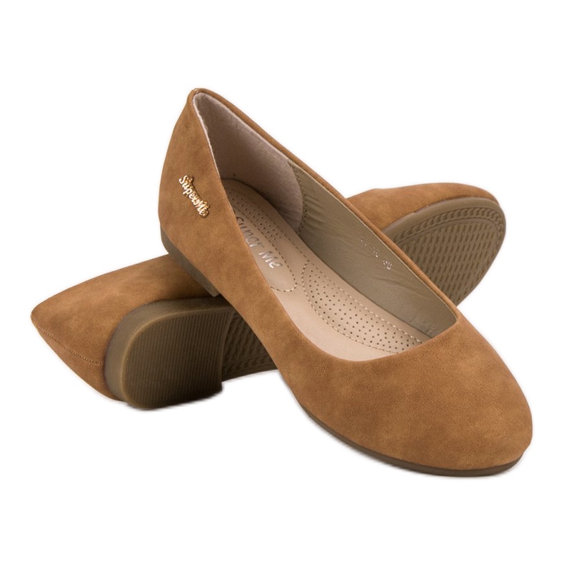 Super Me Ballerinas braun 1