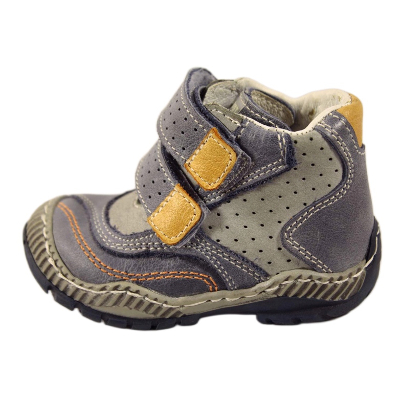 Ren But Rabatt Ren-But Stiefel blau orange grau 1