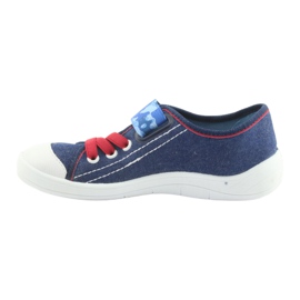 Befado Kinderschuhe 251Y101 rot marineblau blau 2