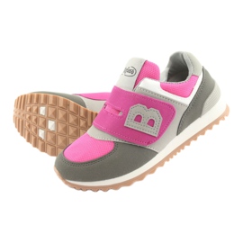 Befado Kinderschuhe bis 23 cm 516Y039 lila grau 5