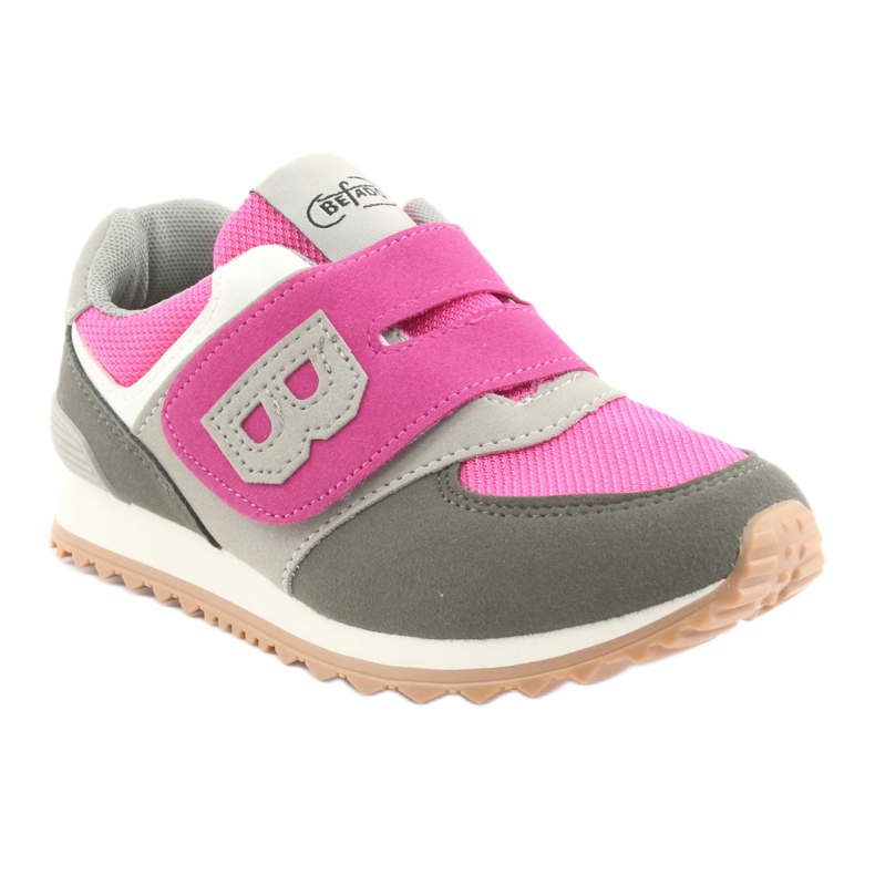 Befado Kinderschuhe bis 23 cm 516Y039 lila grau 1