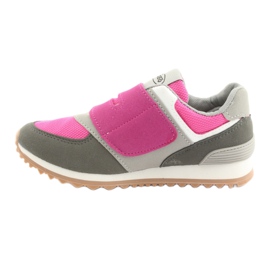 Befado Kinderschuhe bis 23 cm 516Y039 lila grau 2