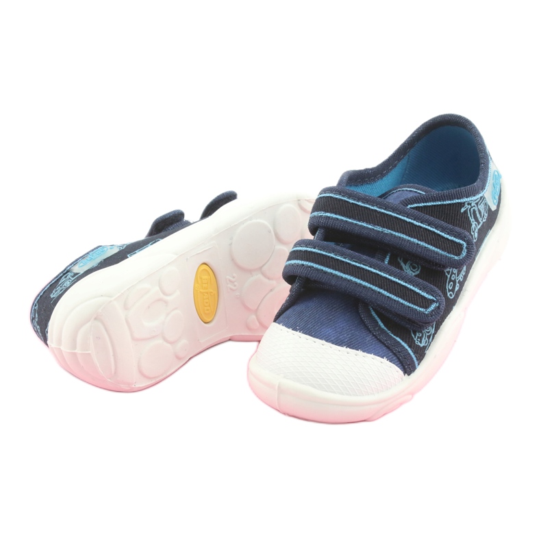 Befado Kinderschuhe 907P102 marineblau blau 5