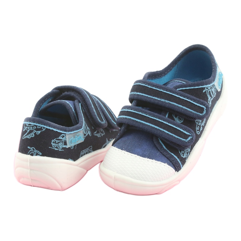 Befado Kinderschuhe 907P102 marineblau blau 4