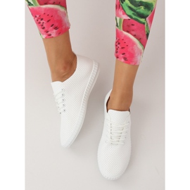 Weiße Damen Sneaker B111-17 Allwhite 2