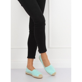 Damen Espadrilles mint 4855 LT.BLUE grün 1