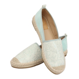 Mint Damen Espadrilles A629-ESP-1 Grün 1
