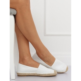 Weiße Espadrilles für Damen N-2978 Weiß 1