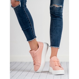 SHELOVET Schneesportschuhe rosa 1