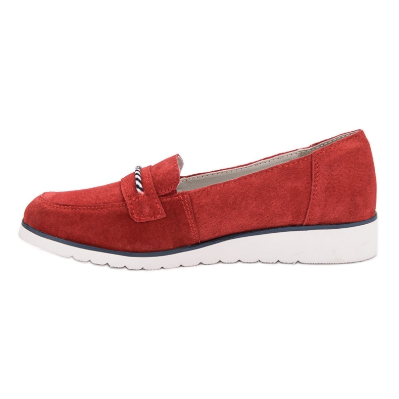 Filippo Loafer aus Leder rot 2