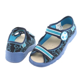 Befado Kinderschuhe 869Y130 blau navy blau 4
