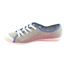 Befado Jugendschuhe 248Q020 blau grau 4