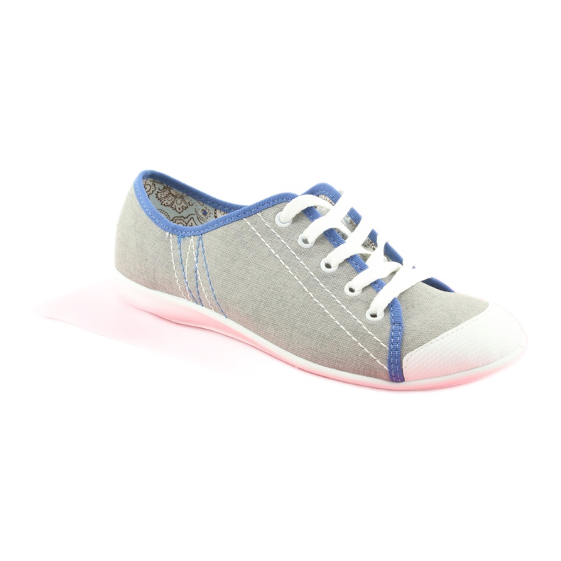 Befado Jugendschuhe 248Q020 blau grau 3
