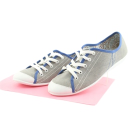 Befado Jugendschuhe 248Q020 blau grau 5