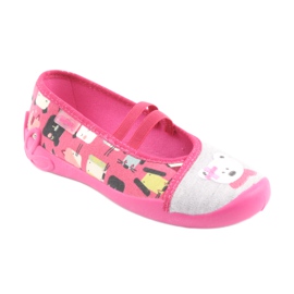 Befado Kinderschuhe 116X226 grau rosa 1