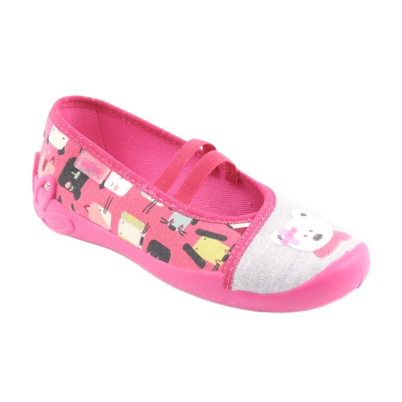 Befado Kinderschuhe 116X226 grau rosa 1