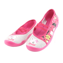 Befado Kinderschuhe 116X226 grau rosa 3