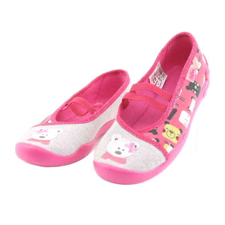 Befado Kinderschuhe 116X226 grau rosa 3