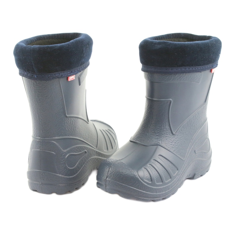 Befado Kinderschuhe marineblaue Galoschen 162y103 4
