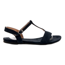 Evento Lässige Sandalen schwarz 2