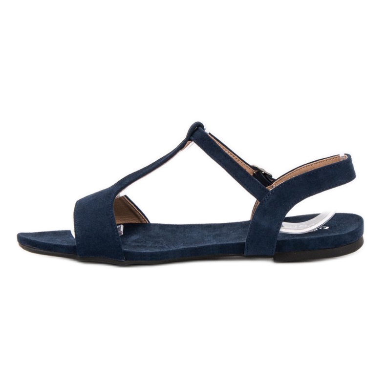 Evento Lässige Sandalen blau marineblau 1