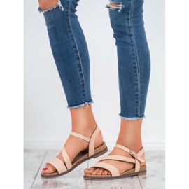 SHELOVET Lässige Sandalen braun 1